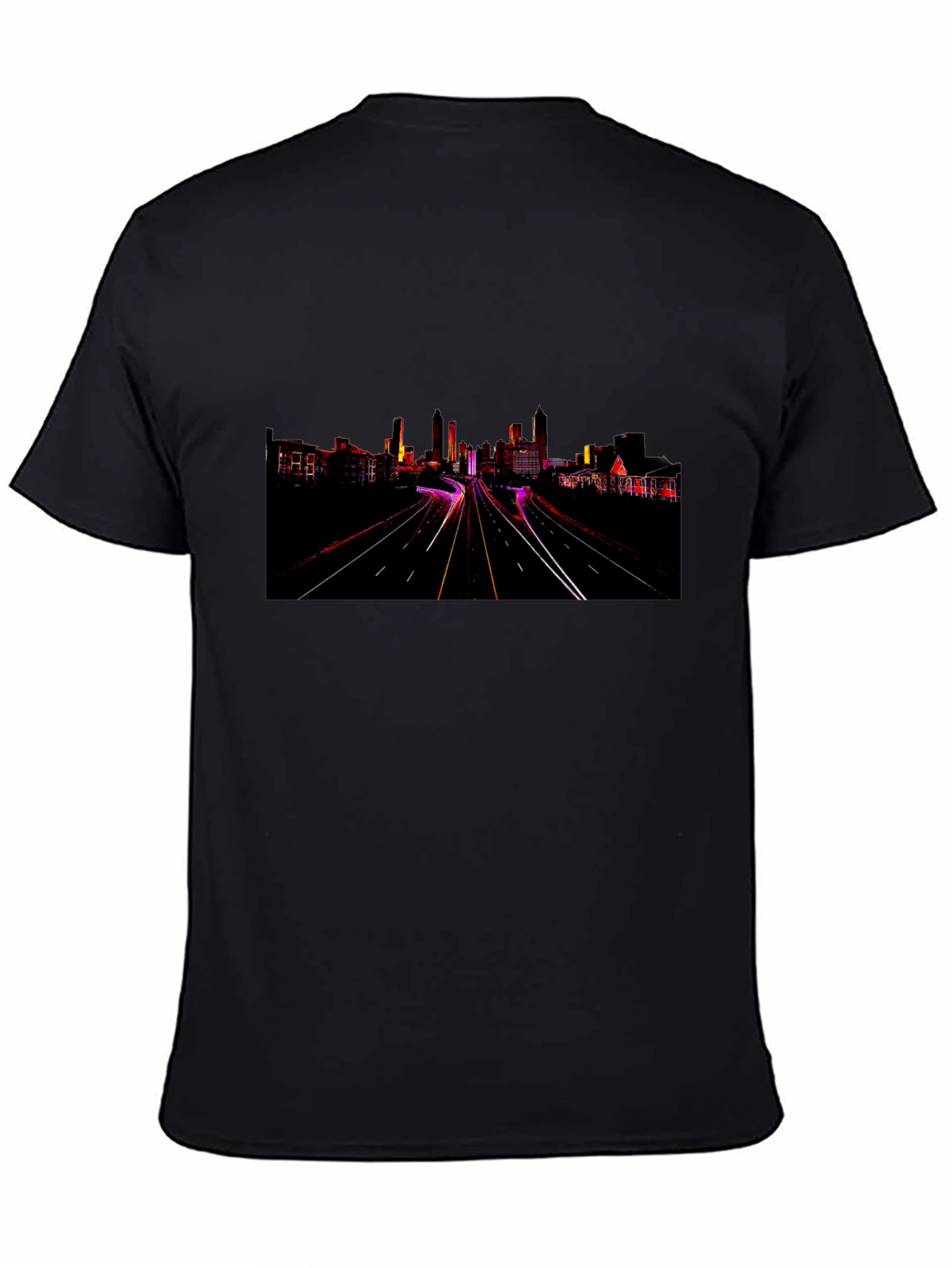 Atlanta Skyline Graphic Tee - Night Drive