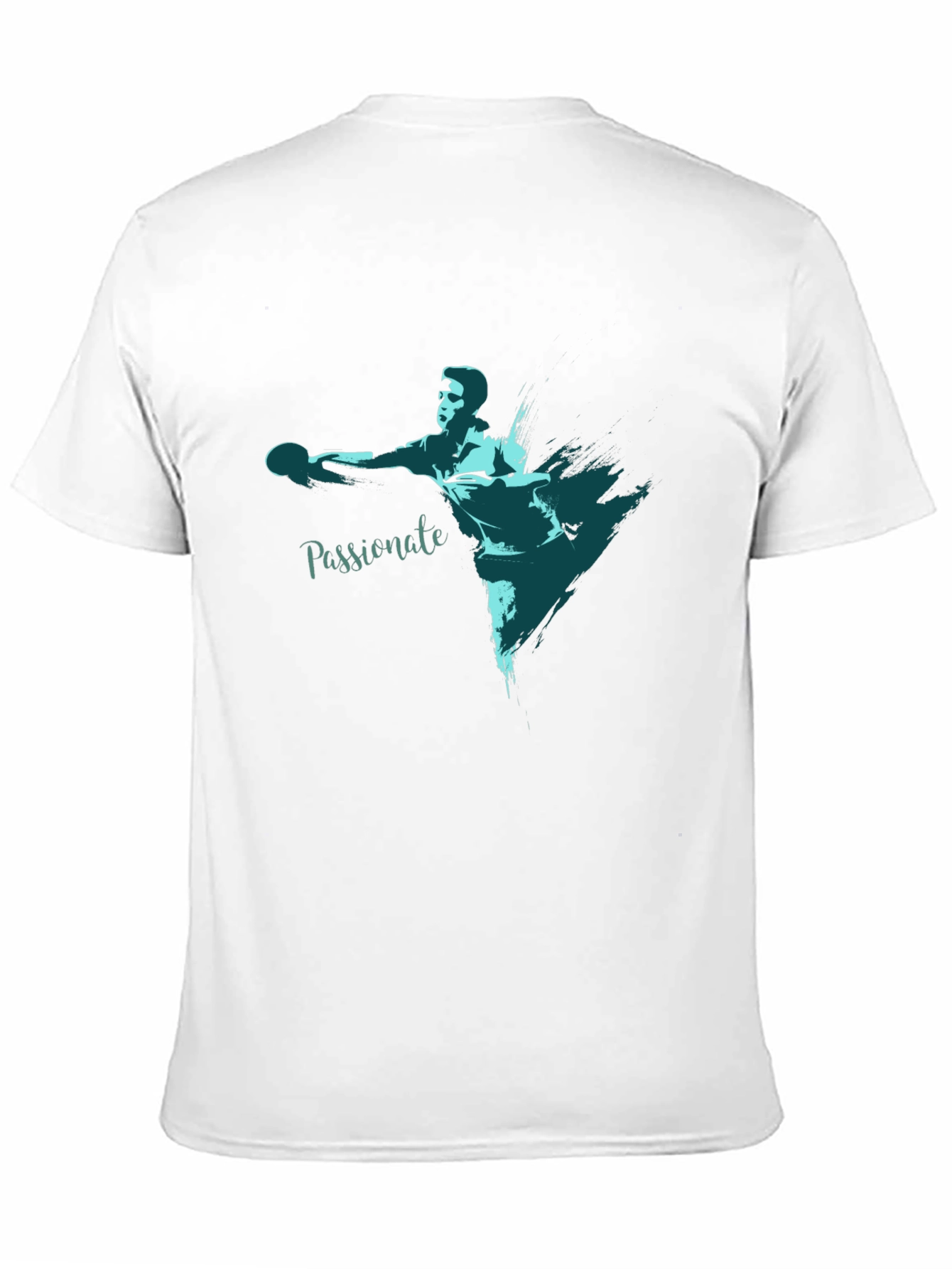 Passionate Thrower Graphic Tee - Black