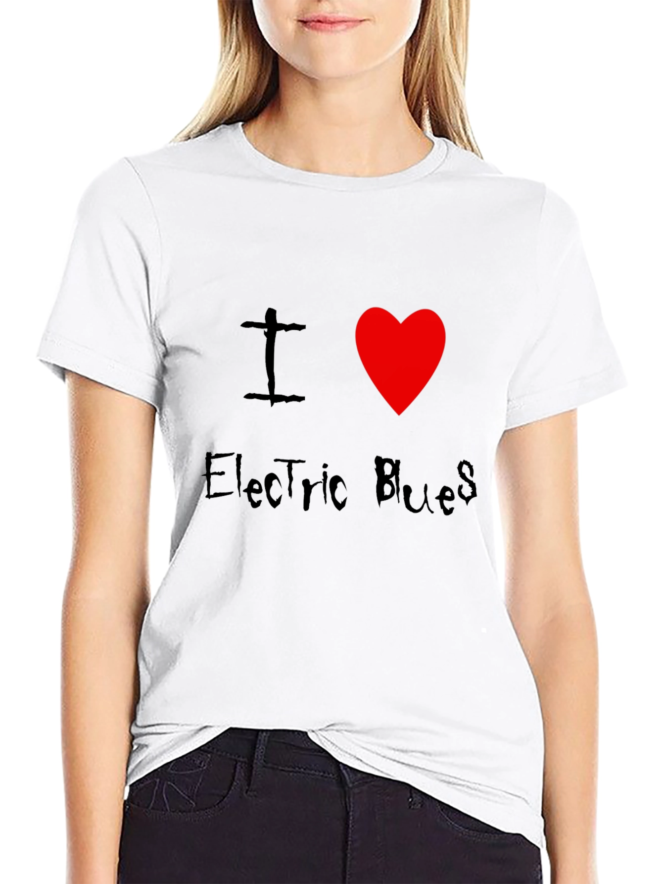 I Love Electric Blues T-Shirt