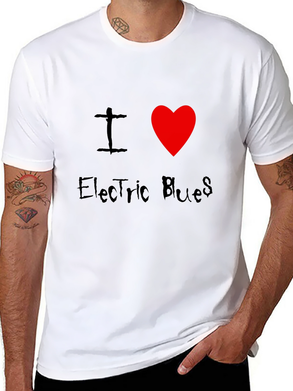 I Love Electric Blues T-Shirt