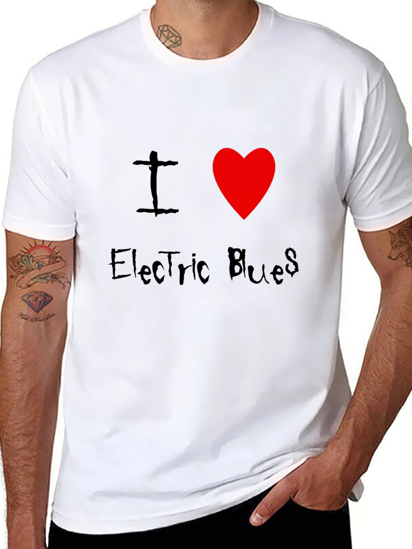 I Love Electric Blues T-Shirt