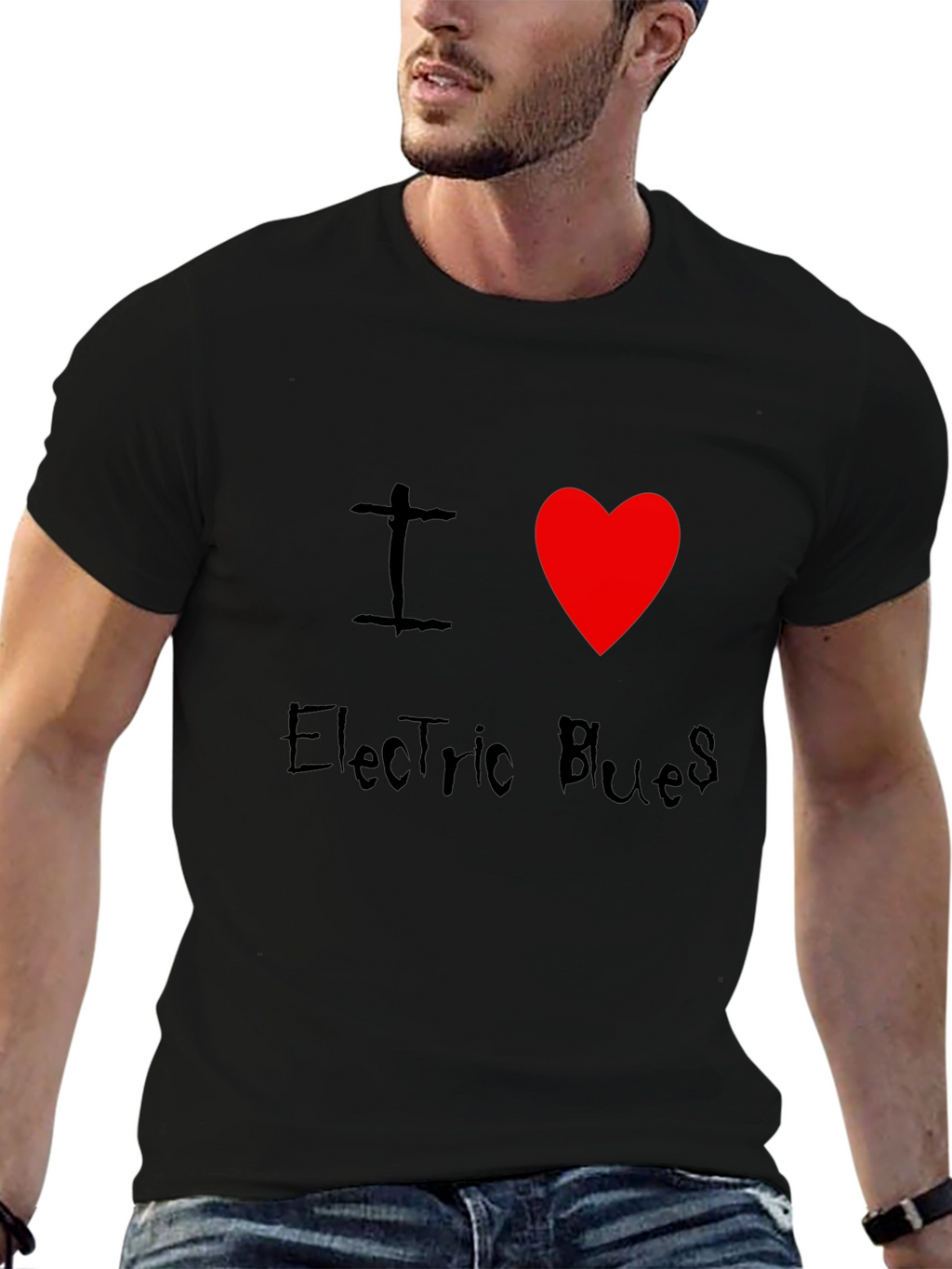 I Love Electric Blues T-Shirt