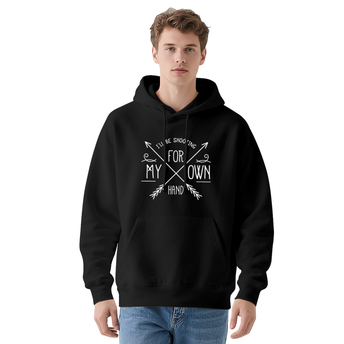 Premium Graphic Hoodie - Unique Artistic Design Pullover #0543