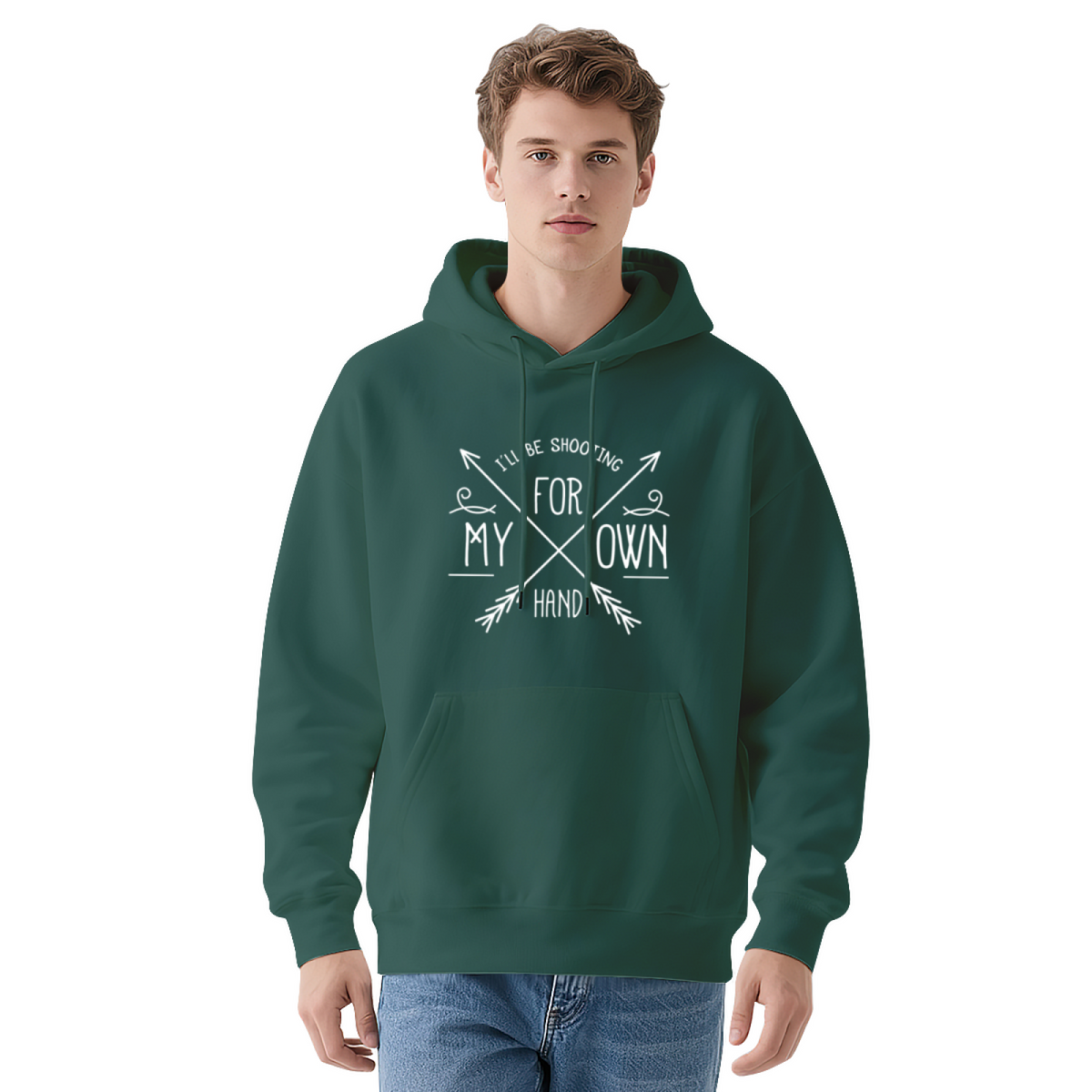 Premium Graphic Hoodie - Unique Artistic Design Pullover #0543