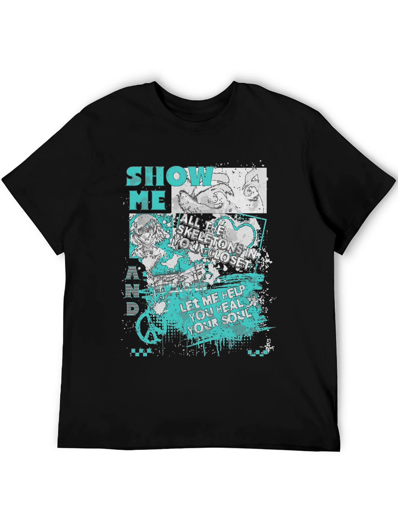 Graphic Print T-Shirt: Show Me