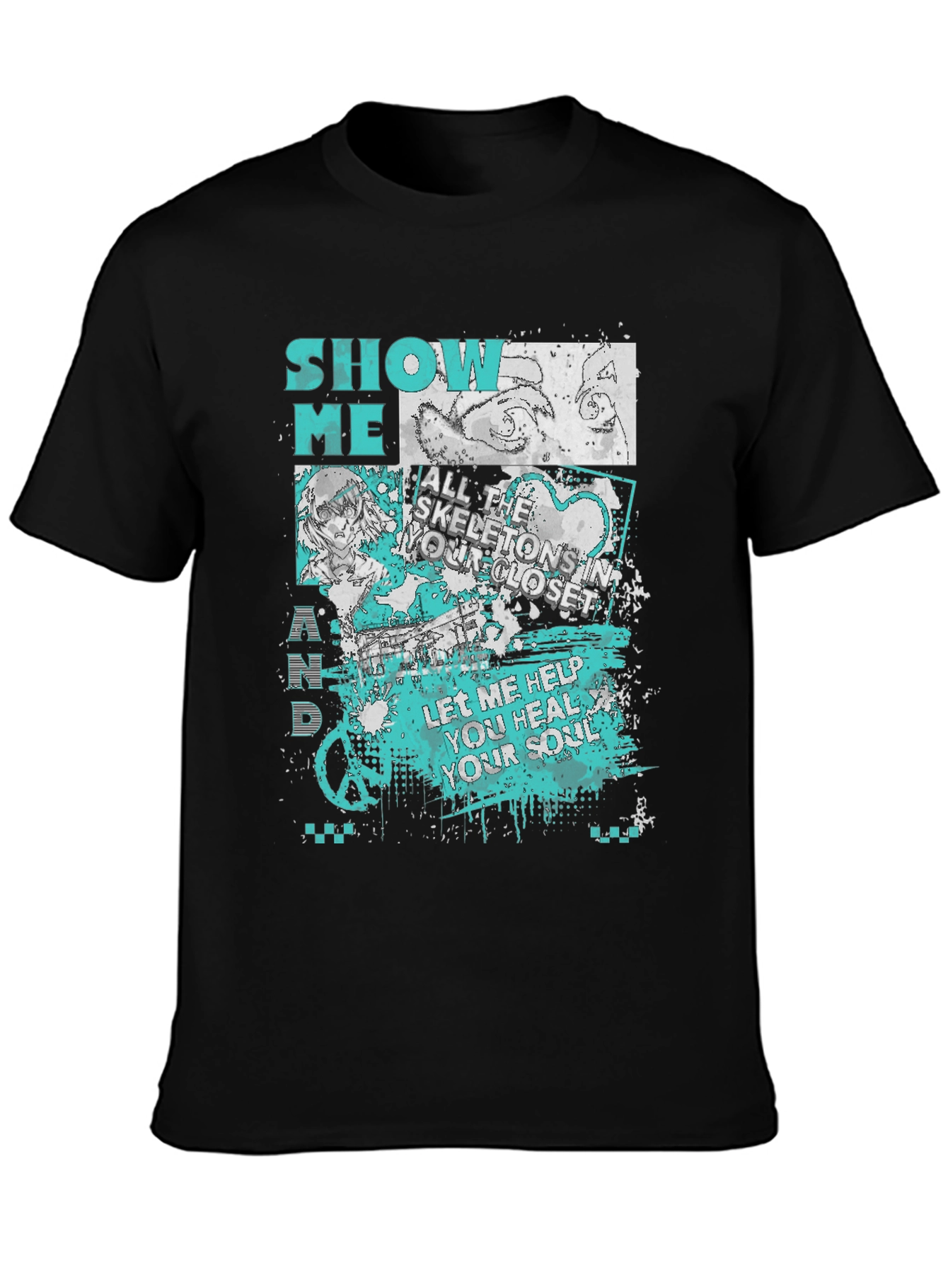 Graphic Print T-Shirt: Show Me