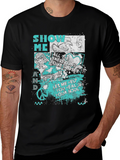 Graphic Print T-Shirt: Show Me