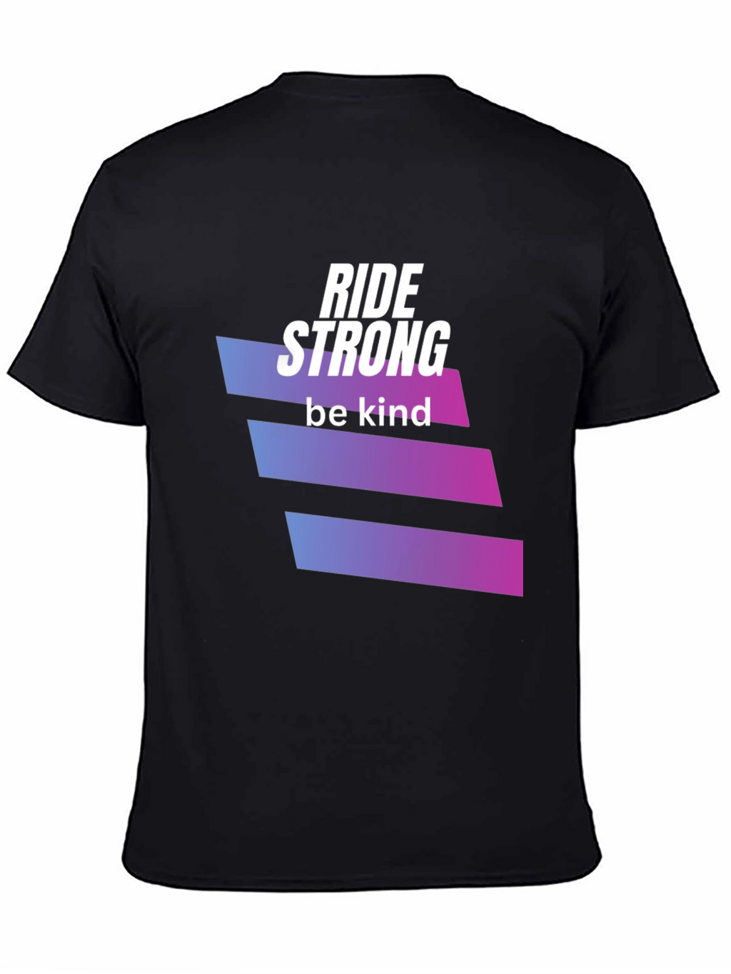 Ride Strong Be Kind Black T-Shirt