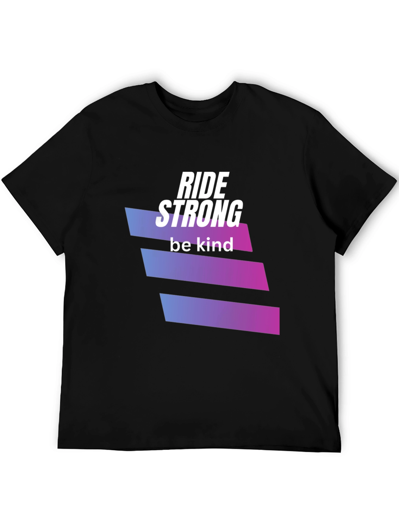 Ride Strong Be Kind Black T-Shirt