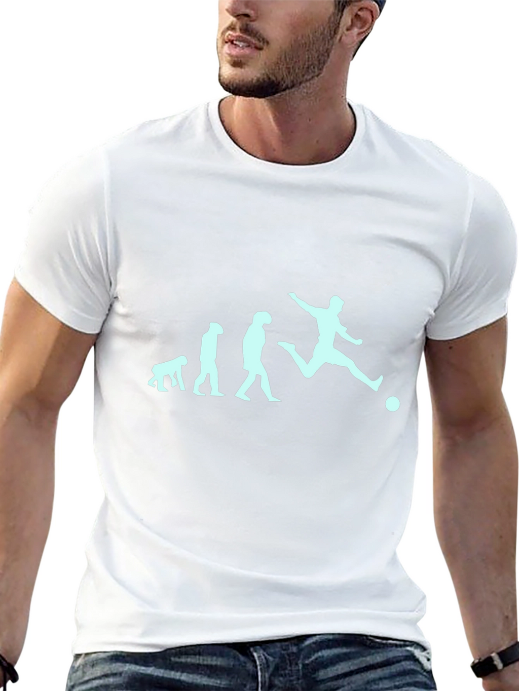 Soccer Evolution T-Shirt - Funny Graphic Tee