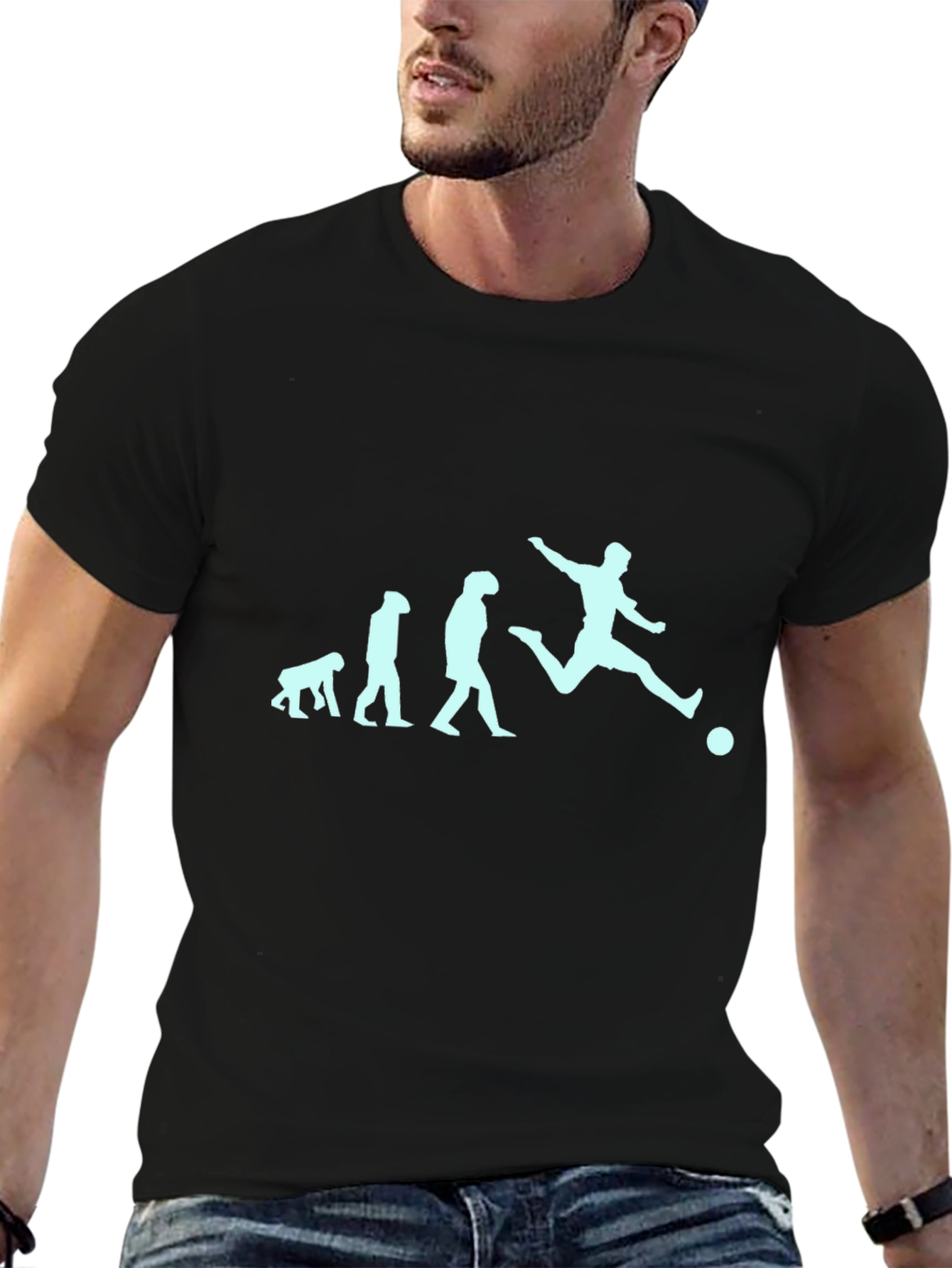 Soccer Evolution T-Shirt - Funny Graphic Tee