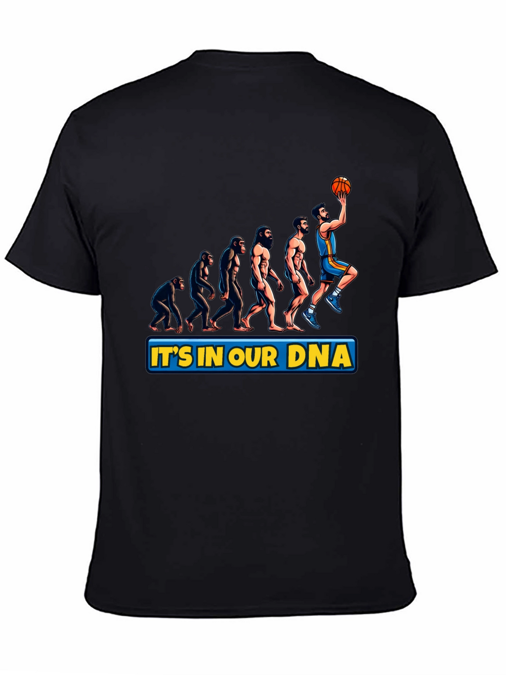 Basketball Evolution Graphic Tee - Its In Our DNA