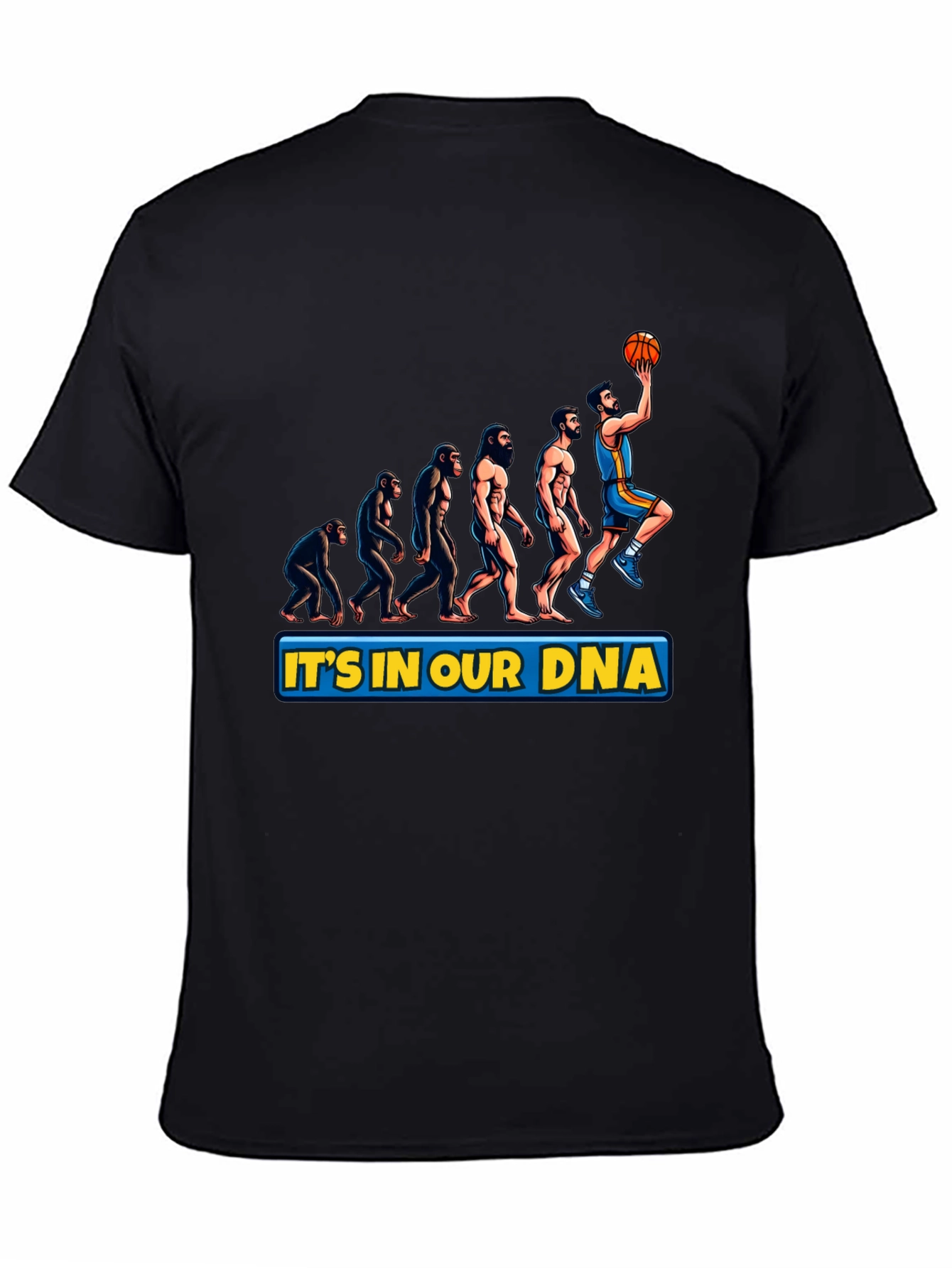 Basketball Evolution Graphic Tee - Its In Our DNA