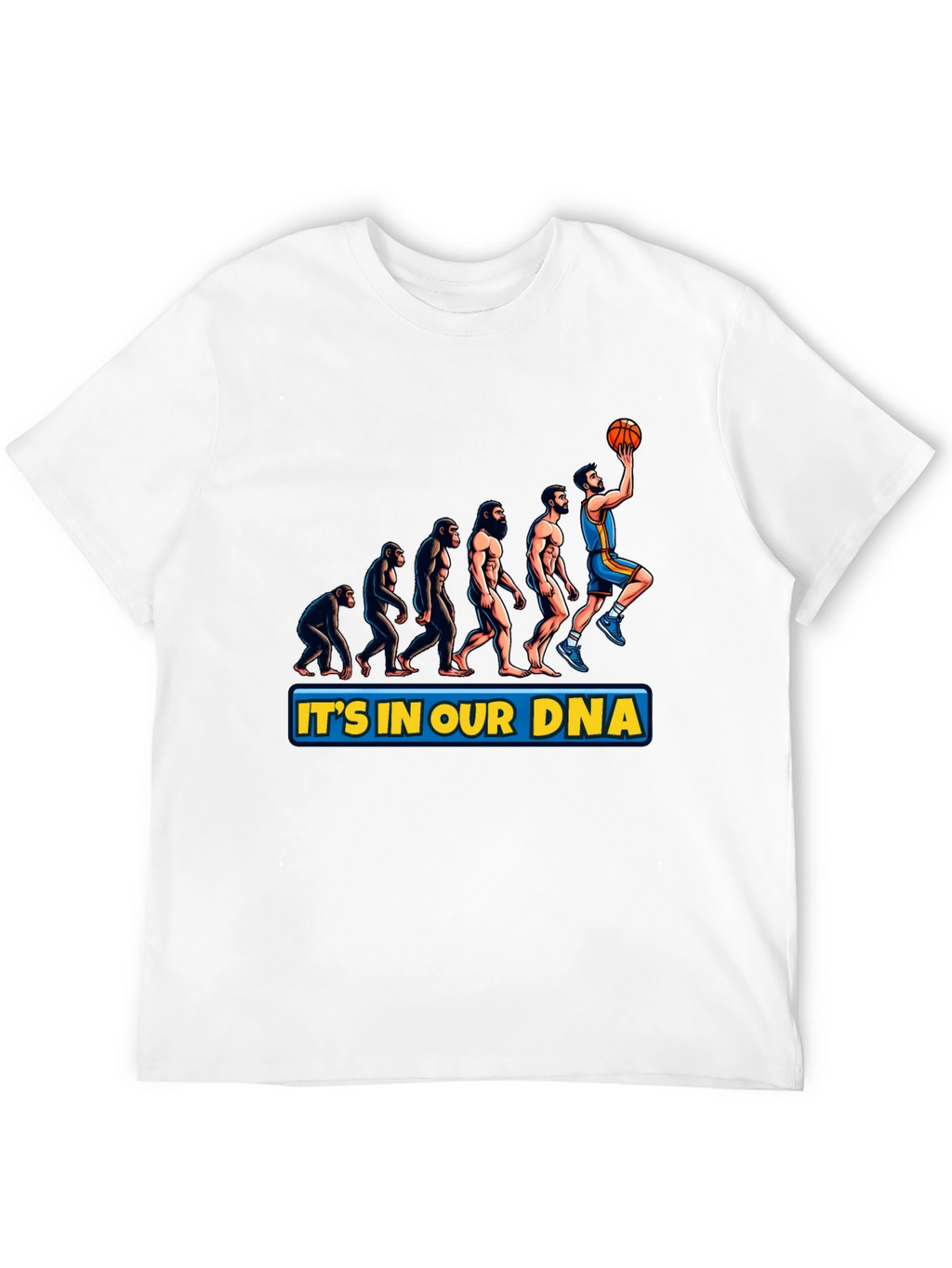 Basketball Evolution Graphic Tee - Its In Our DNA