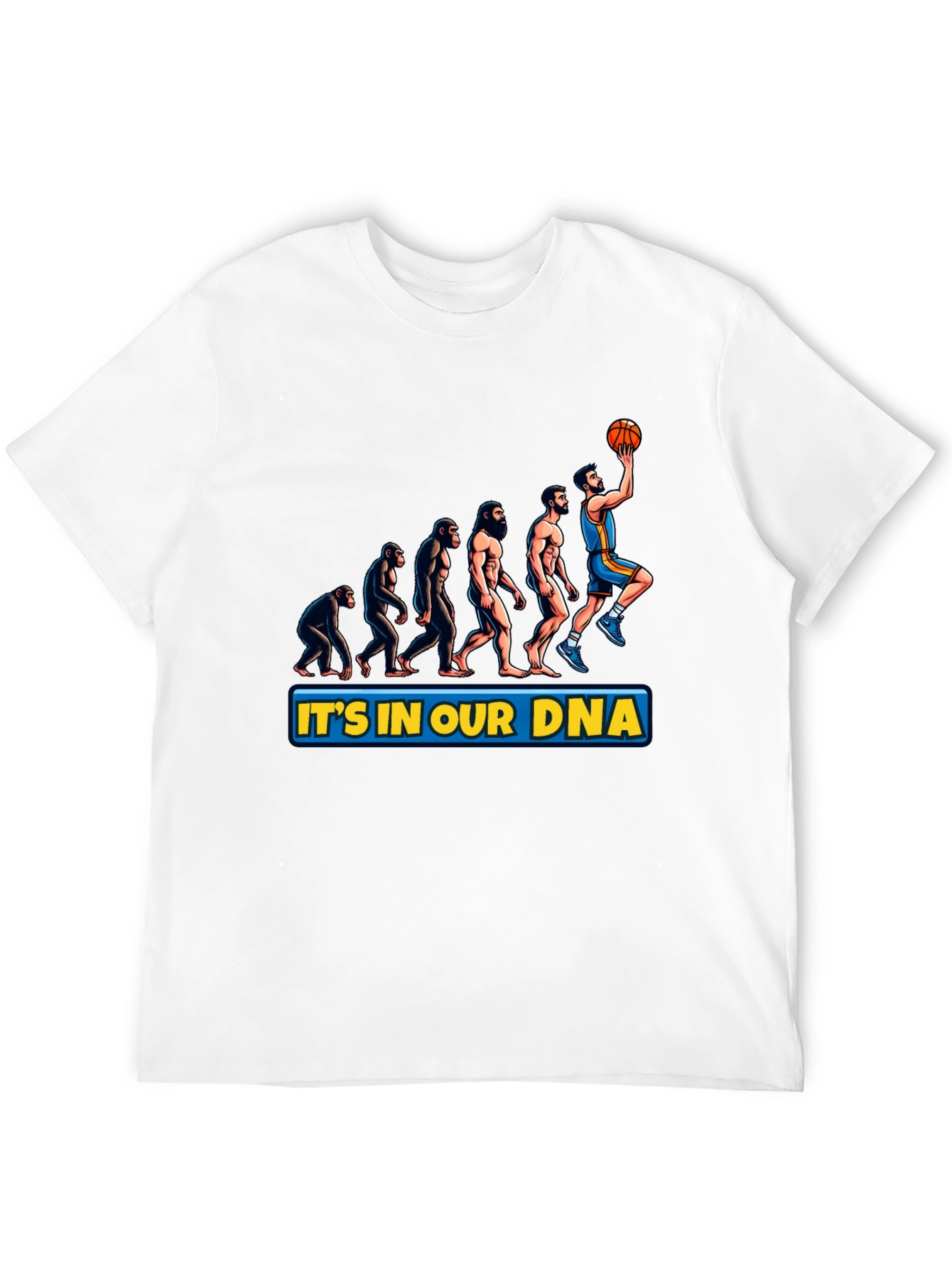 Basketball Evolution Graphic Tee - Its In Our DNA