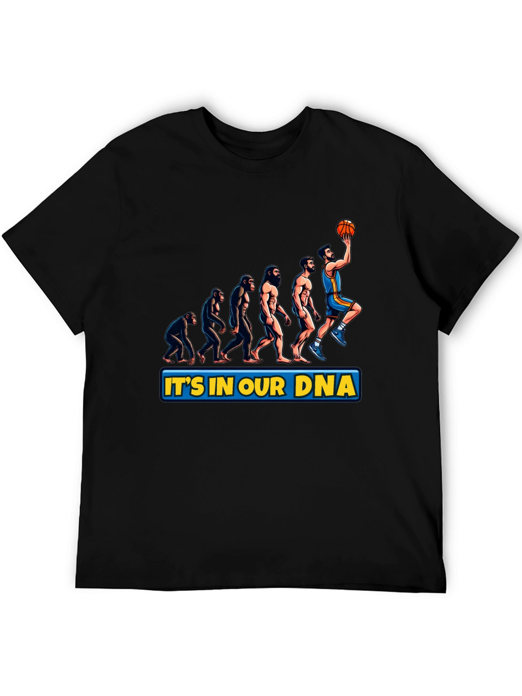 Basketball Evolution Graphic Tee - Its In Our DNA
