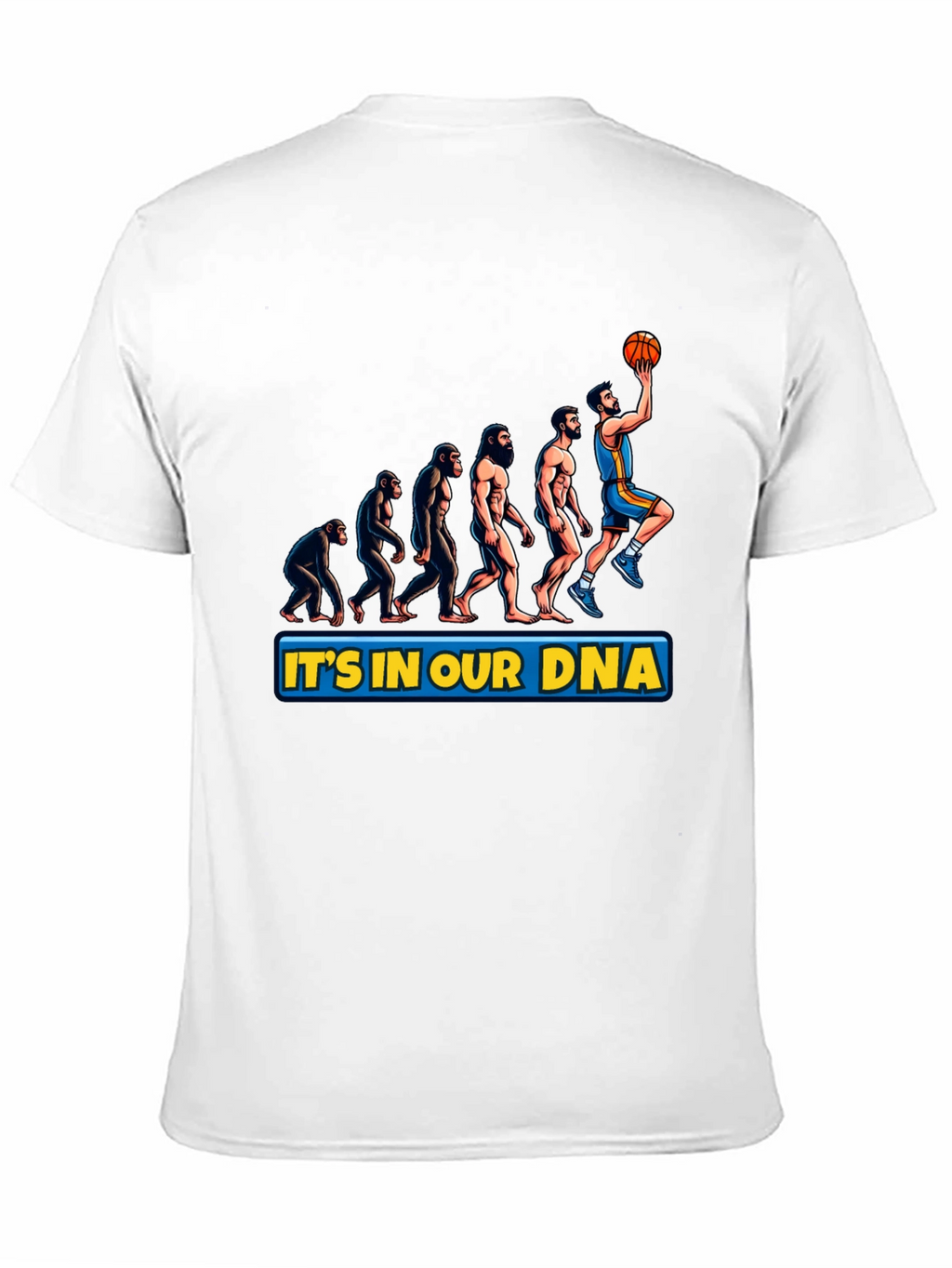 Basketball Evolution Graphic Tee - Its In Our DNA