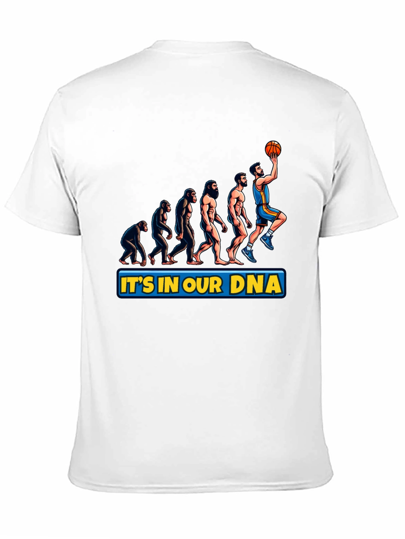 Basketball Evolution Graphic Tee - Its In Our DNA