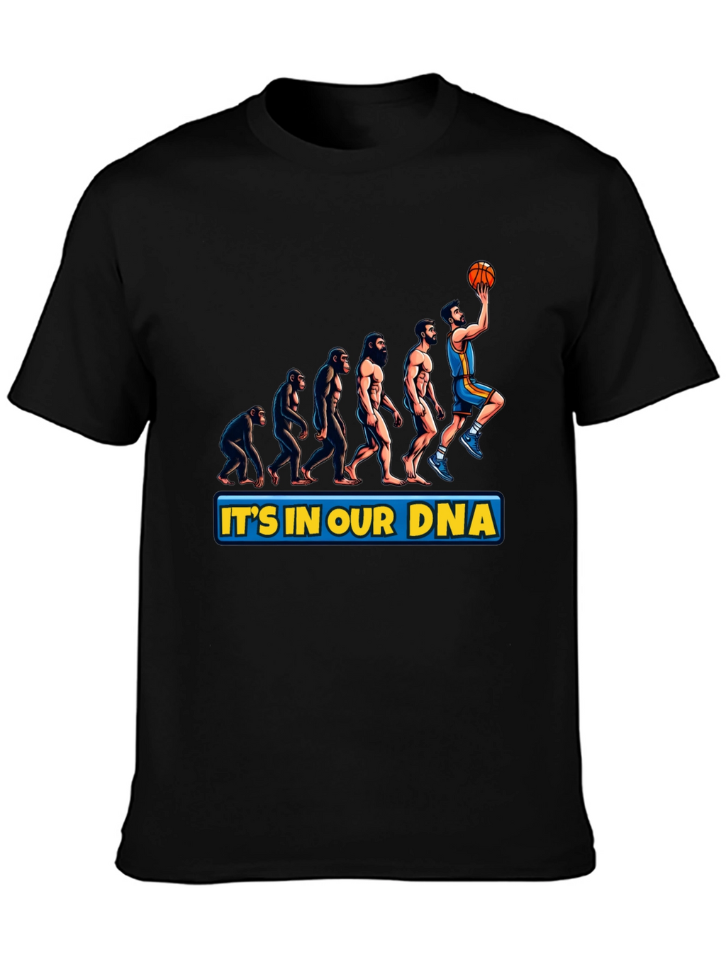 Basketball Evolution Graphic Tee - Its In Our DNA