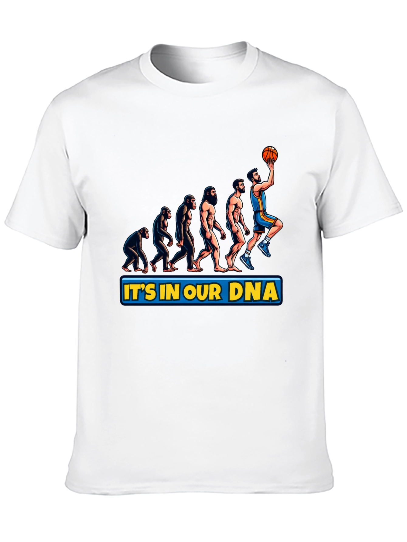 Basketball Evolution Graphic Tee - Its In Our DNA
