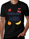 Criminologist by Day Baker by Night T-Shirt