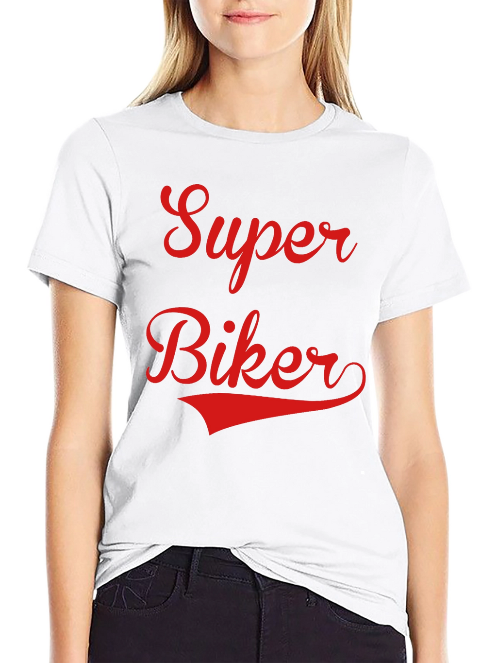 Super Biker T-Shirt - Retro Style
