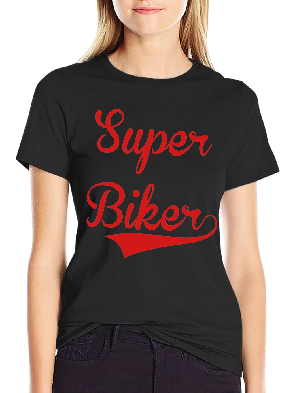 Super Biker T-Shirt - Retro Style