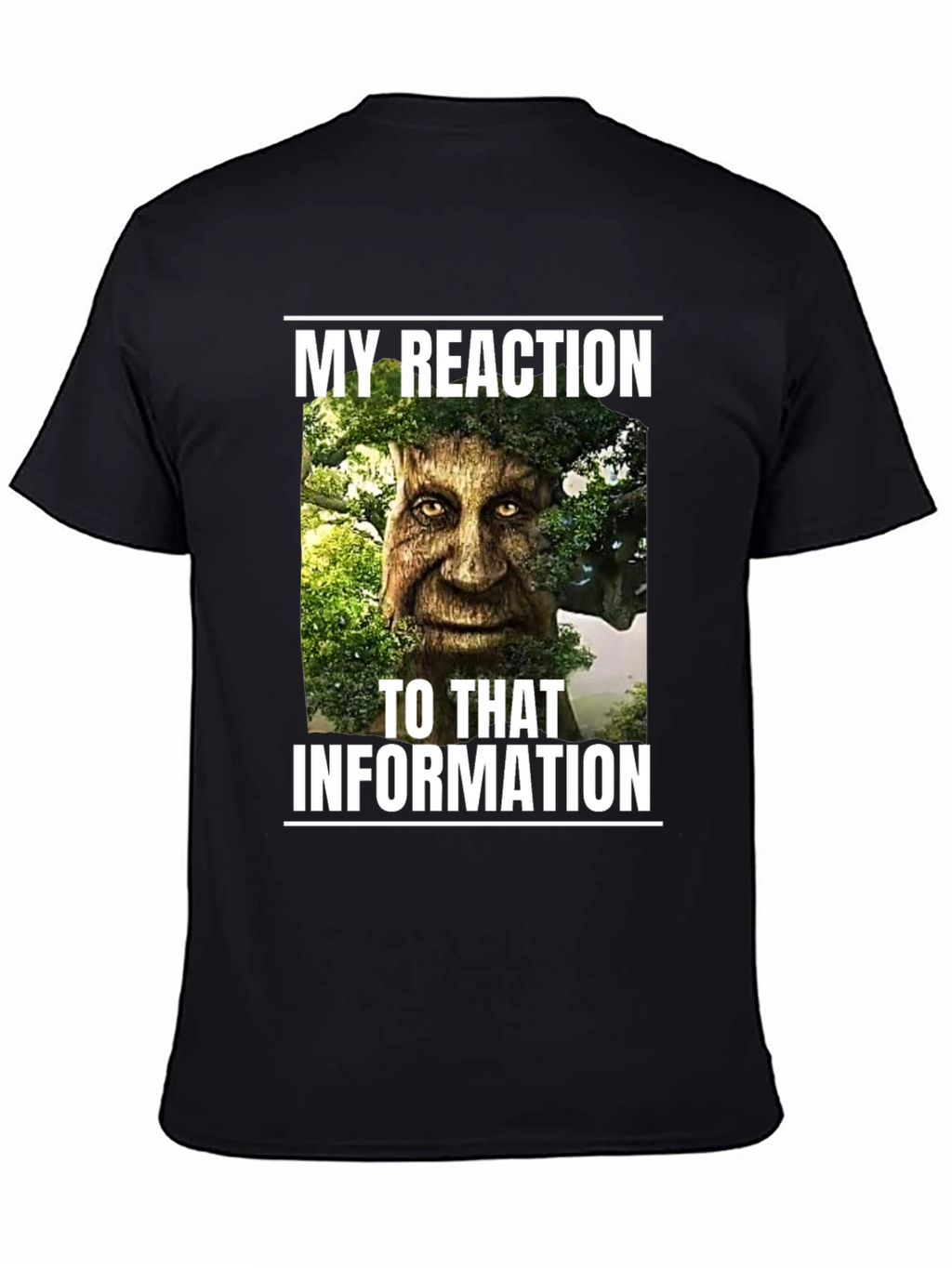 Funny Tree Man Reaction T-Shirt