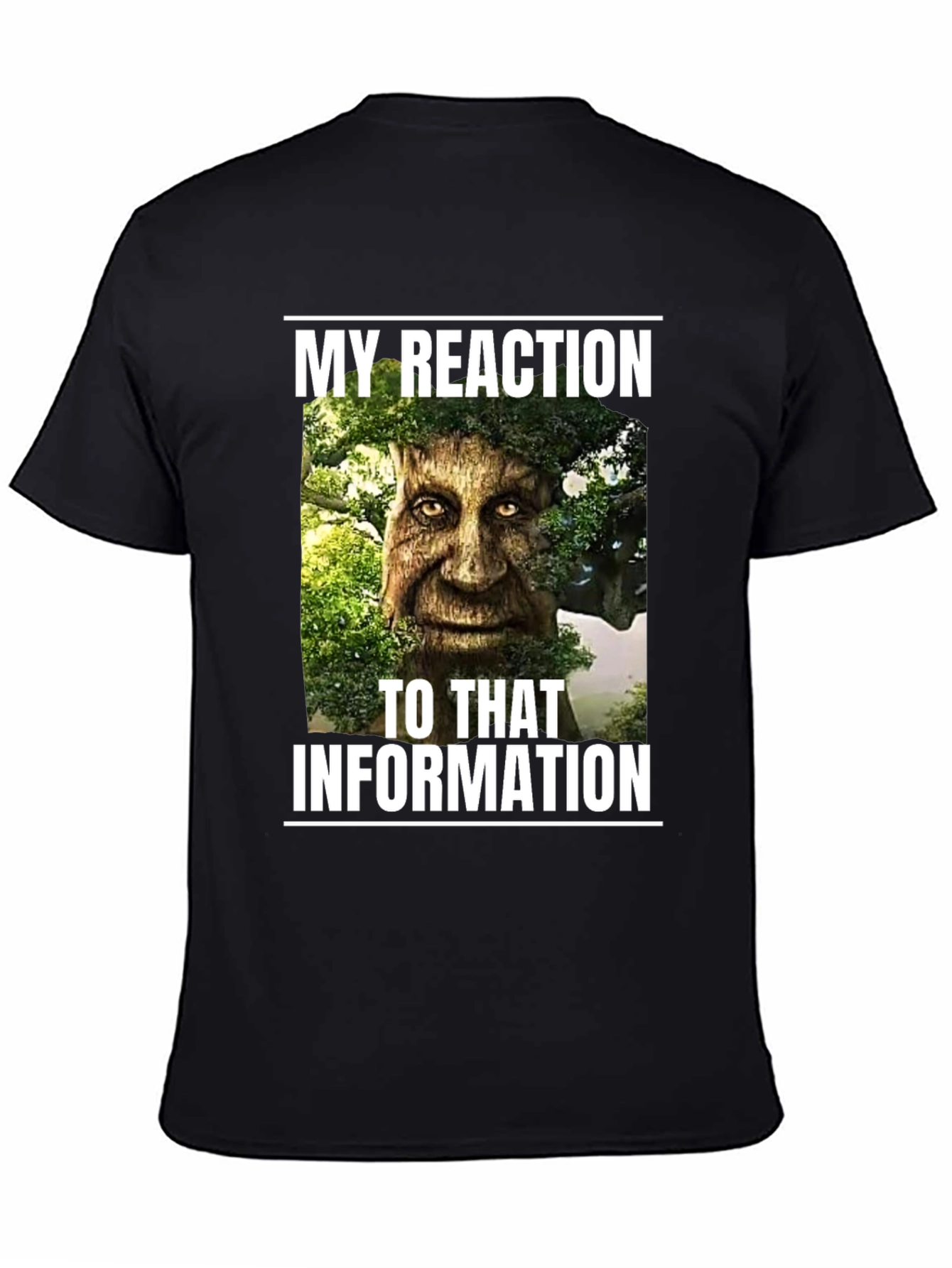 Funny Tree Man Reaction T-Shirt