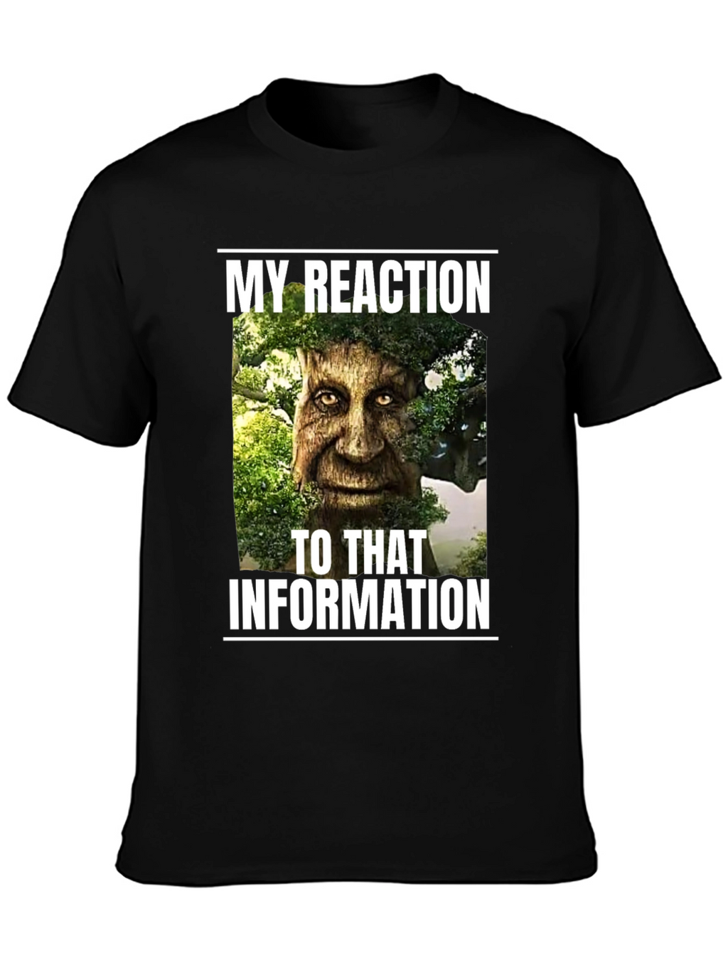 Funny Tree Man Reaction T-Shirt