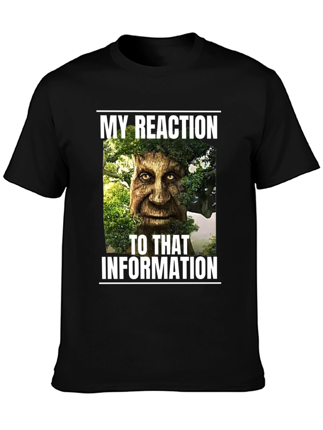 Funny Tree Man Reaction T-Shirt