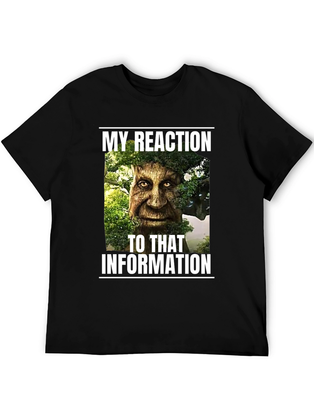 Funny Tree Man Reaction T-Shirt