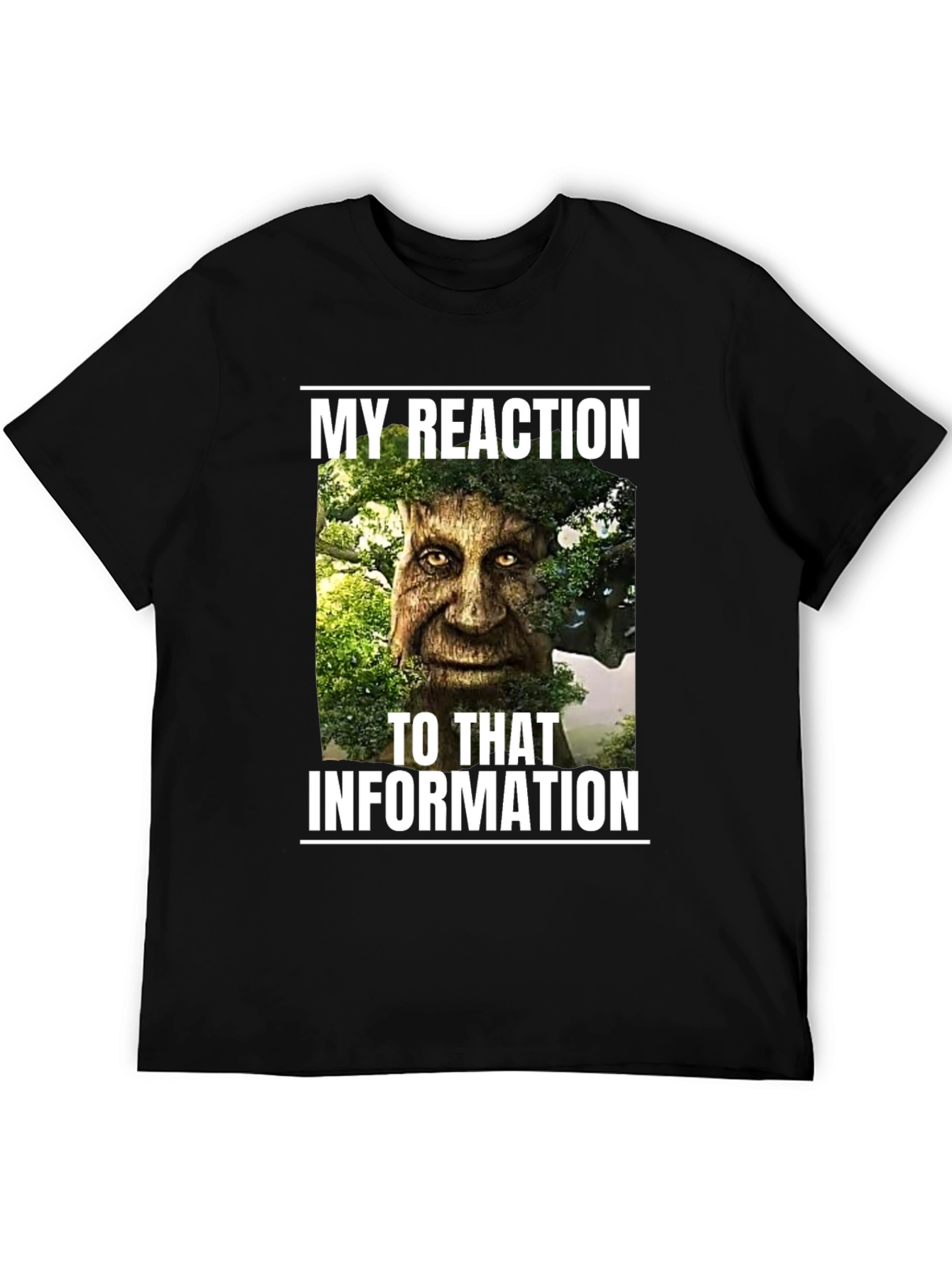 Funny Tree Man Reaction T-Shirt