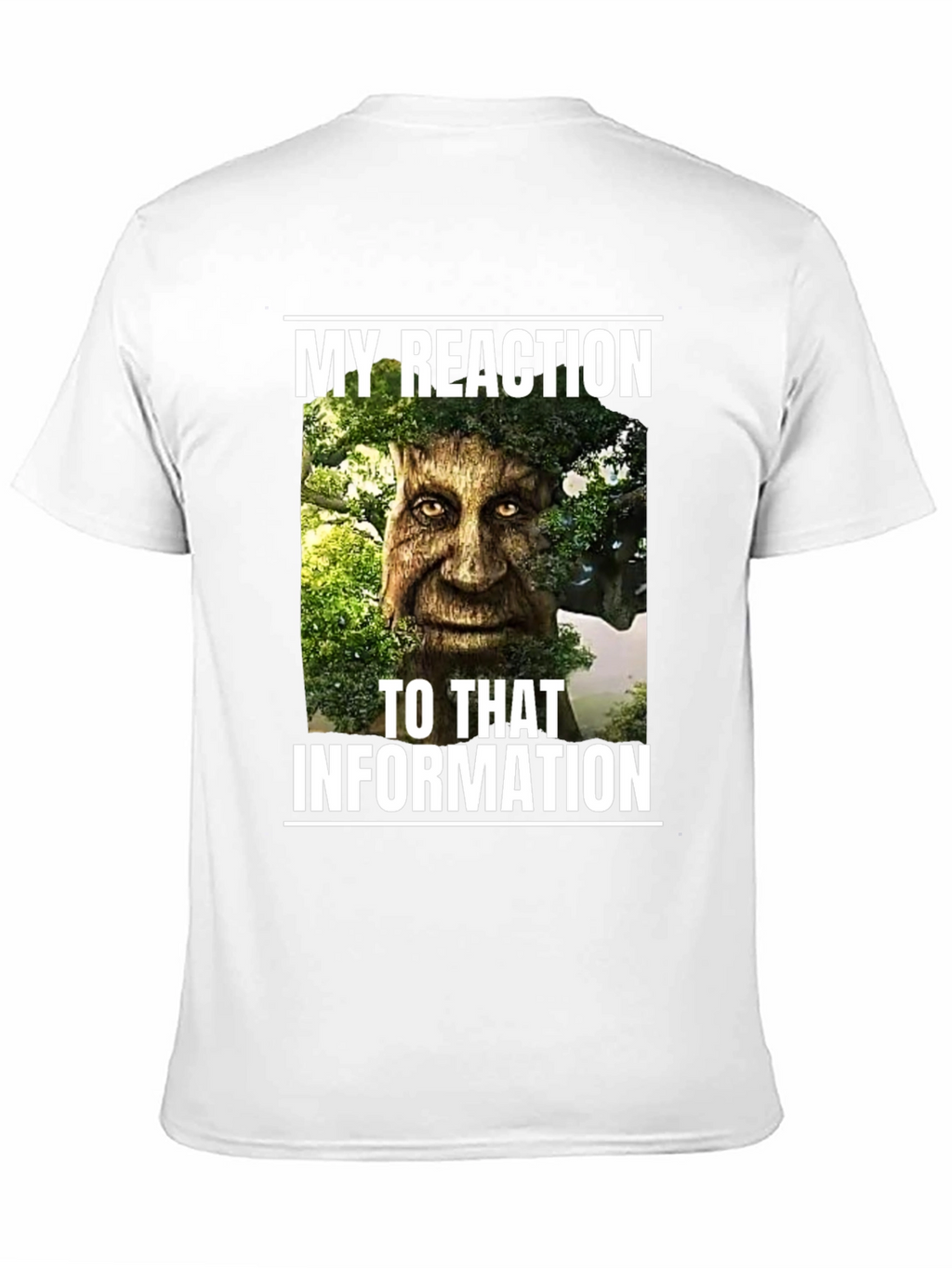 Funny Tree Man Reaction T-Shirt