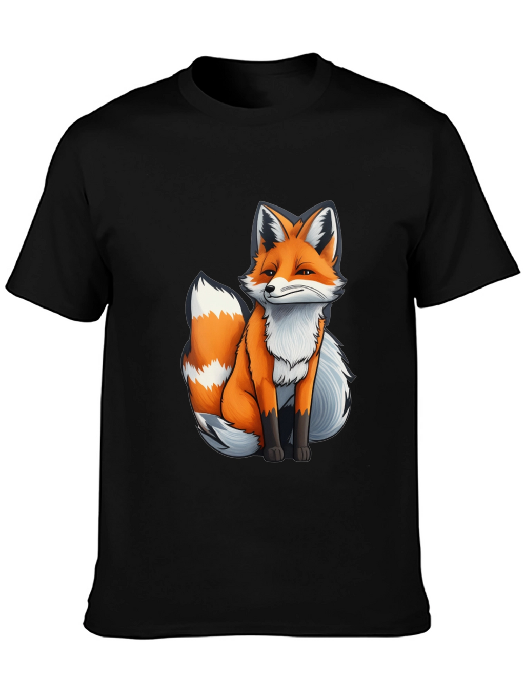 Fox Graphic Tee - Cute Animal T-Shirt