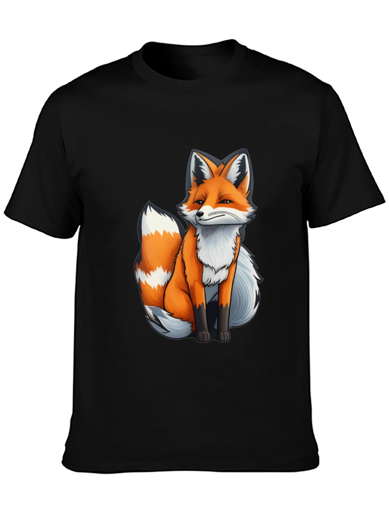 Fox Graphic Tee - Cute Animal T-Shirt