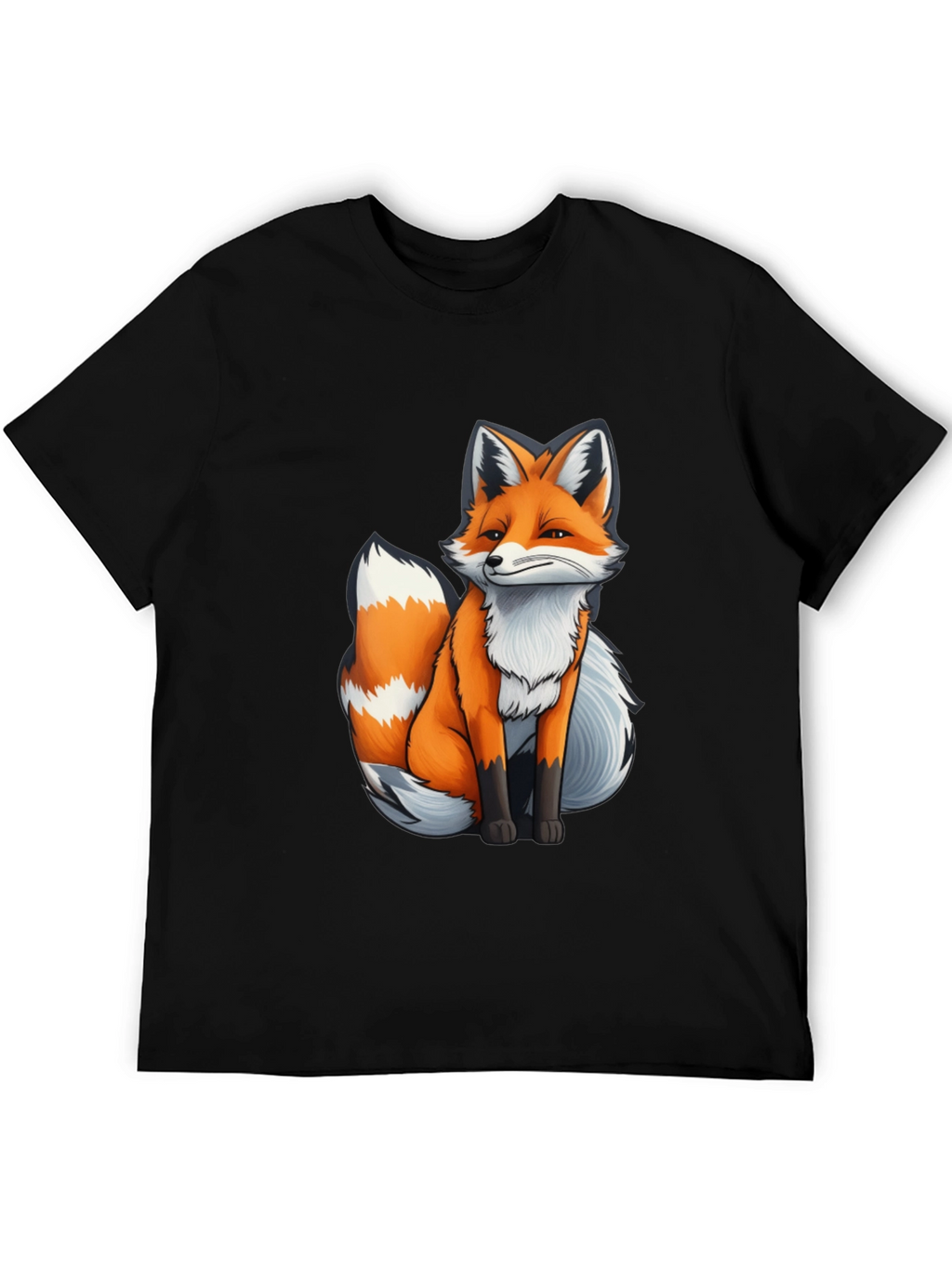 Fox Graphic Tee - Cute Animal T-Shirt