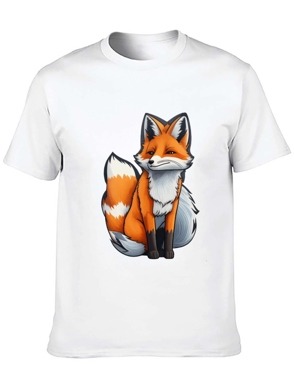 Fox Graphic Tee - Cute Animal T-Shirt