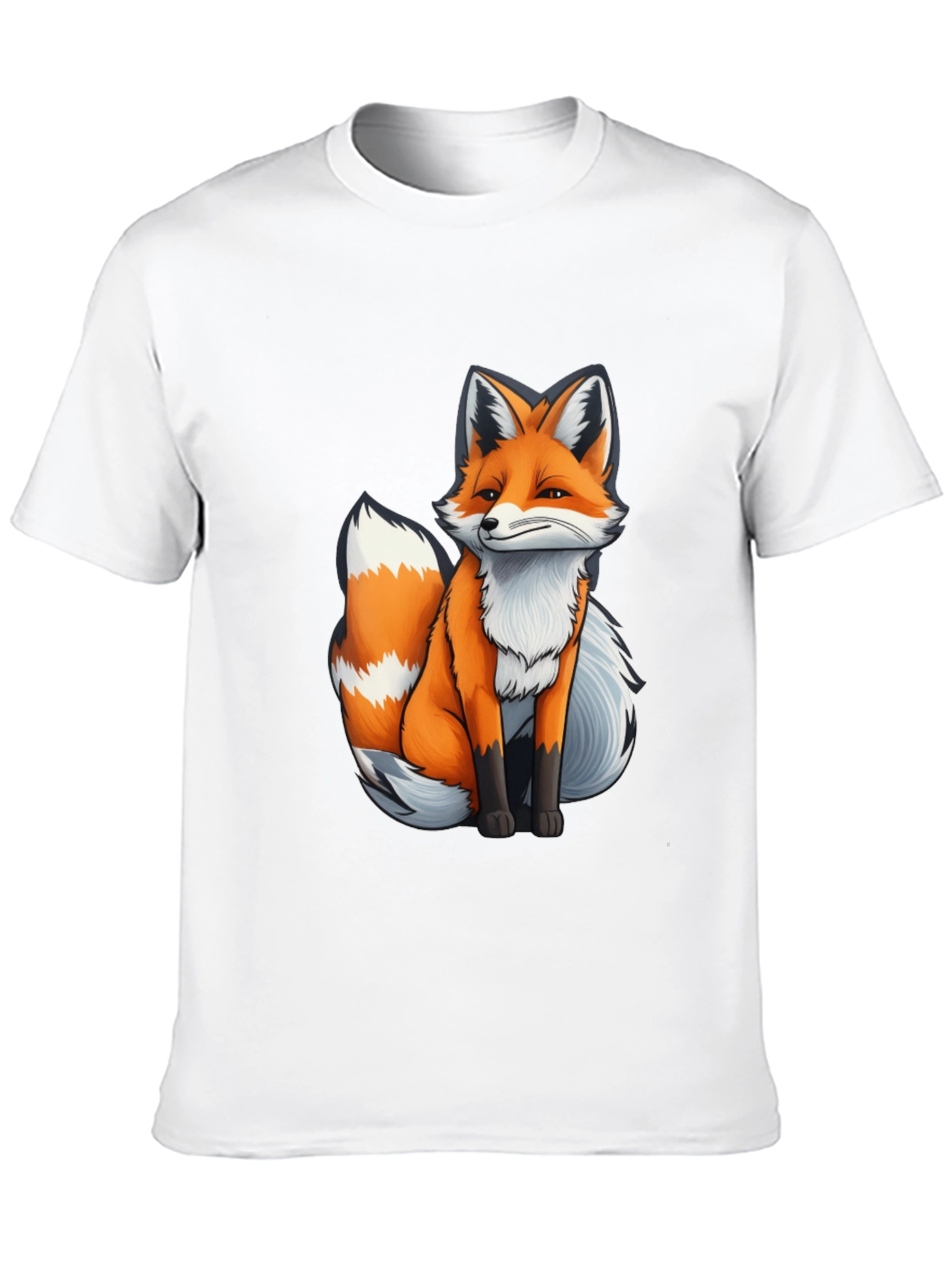 Fox Graphic Tee - Cute Animal T-Shirt