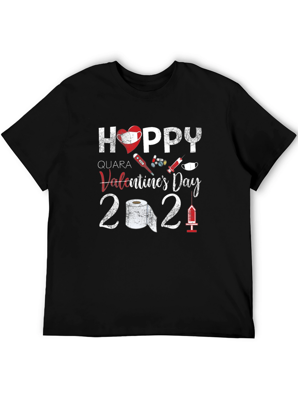 Quarantine Valentines Day T-Shirt