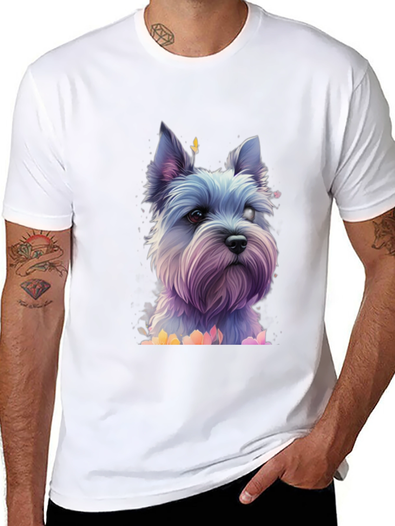 Dog Portrait Graphic Tee