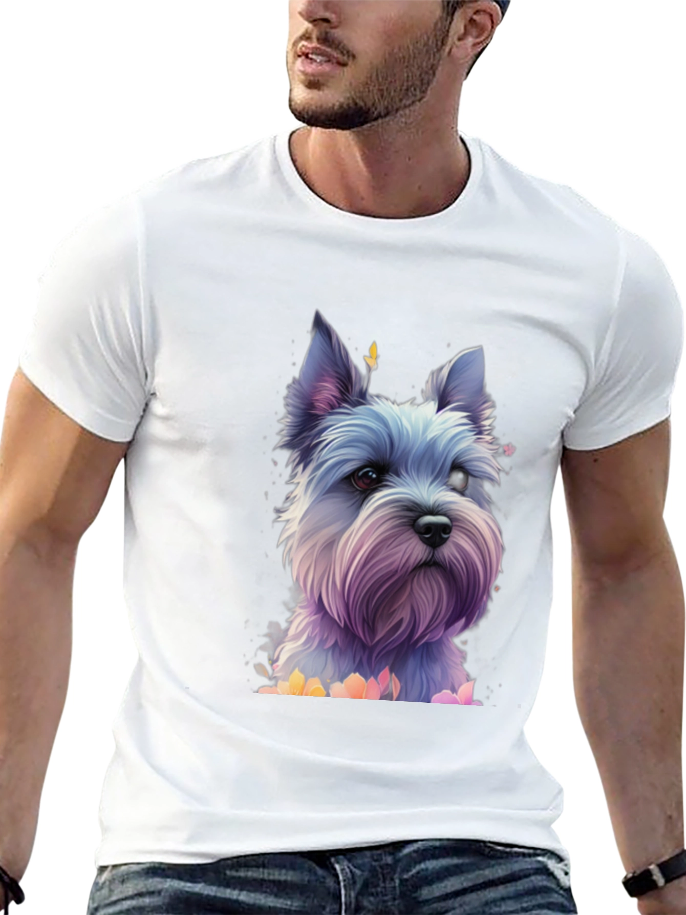 Dog Portrait Graphic Tee