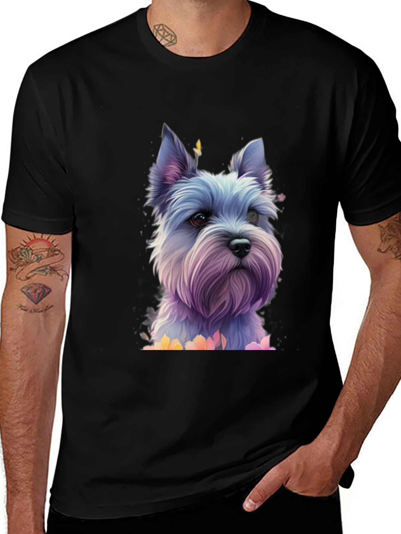 Dog Portrait Graphic Tee