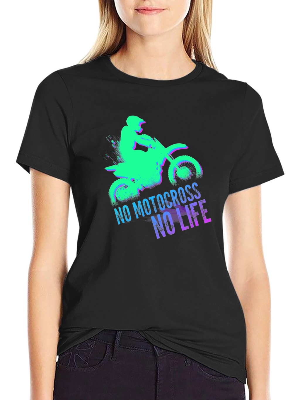 No Motocross No Life Graphic Tee