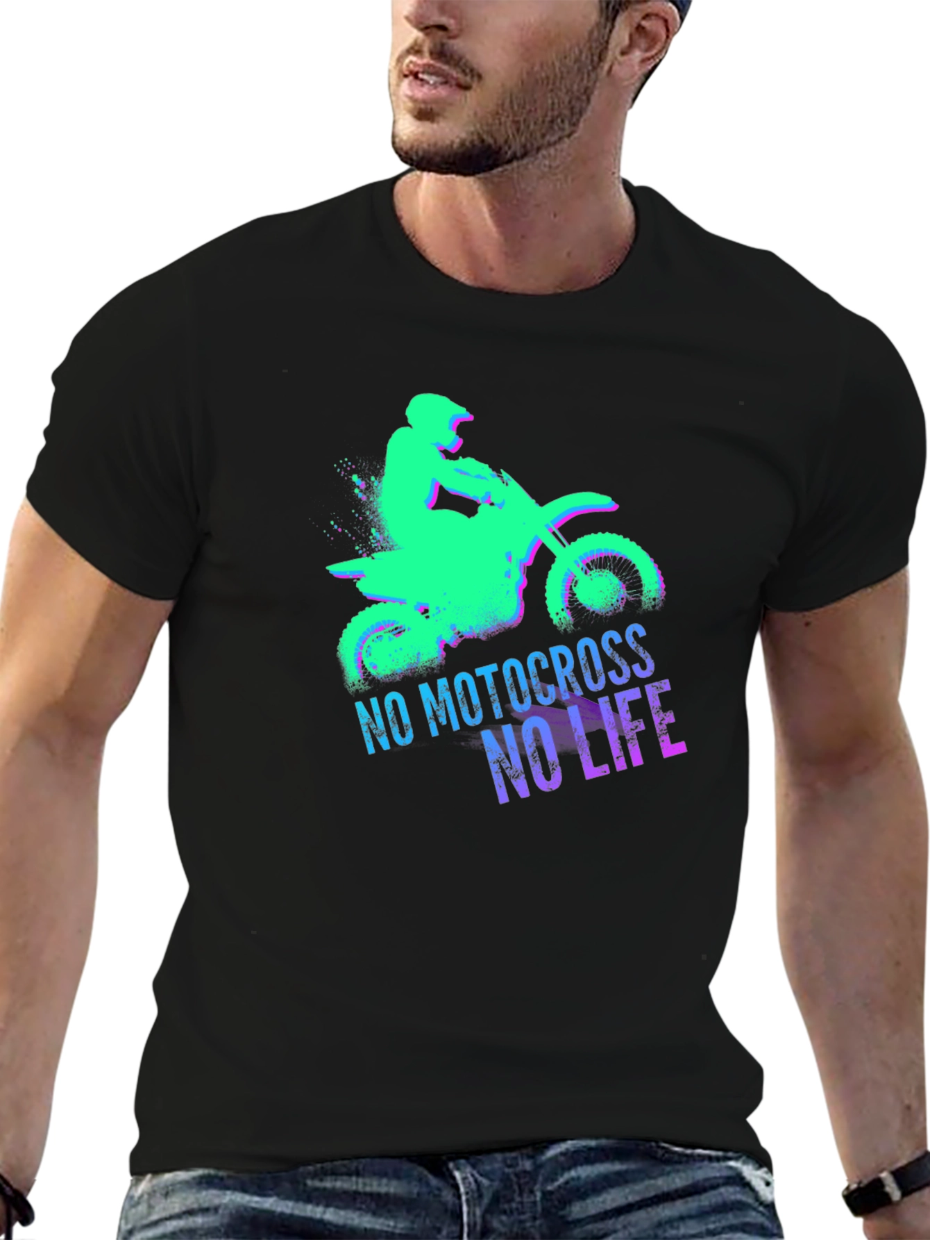 No Motocross No Life Graphic Tee