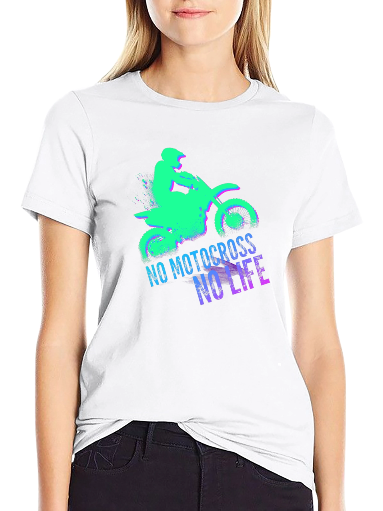 No Motocross No Life Graphic Tee