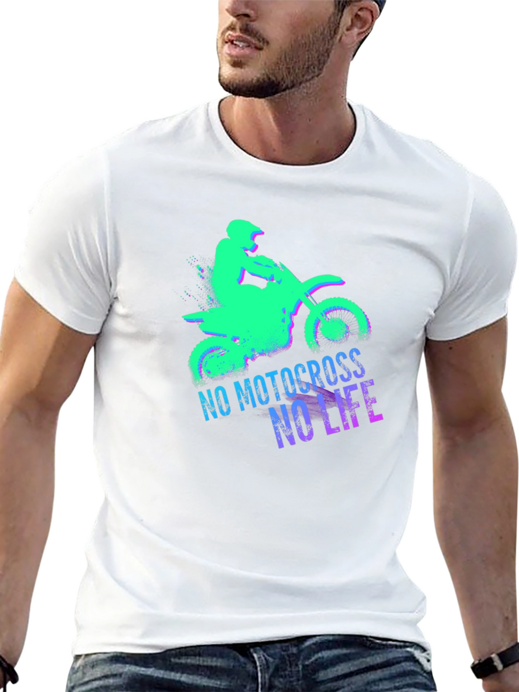 No Motocross No Life Graphic Tee