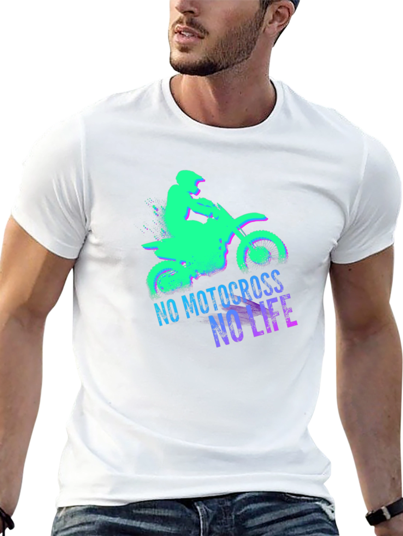 No Motocross No Life Graphic Tee