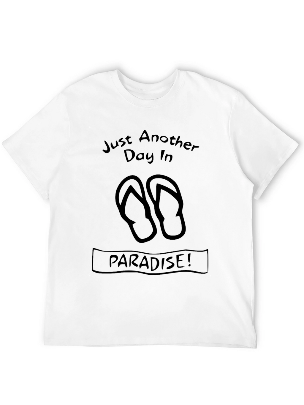 Paradise Found Black Graphic T-Shirt