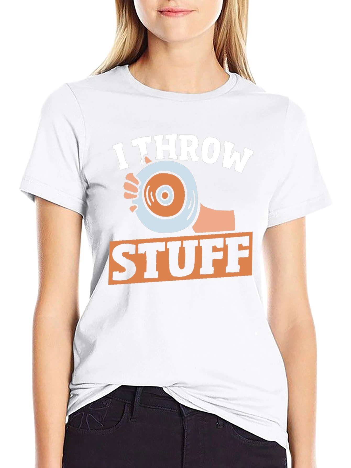 I Throw Stuff Graphic T-Shirt